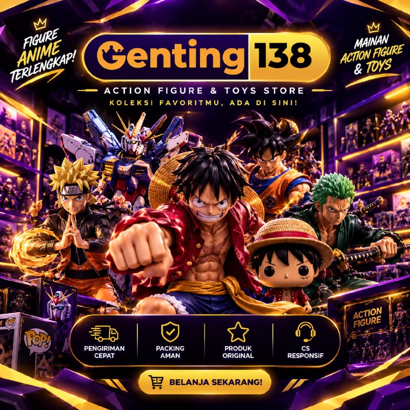 GENTING138: Pusat Action Figure Hero & Anime Terlengkap untuk Kolektor